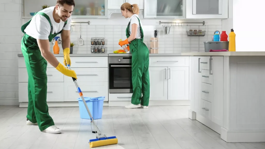 Expert team providing home cleaning services in Ajman