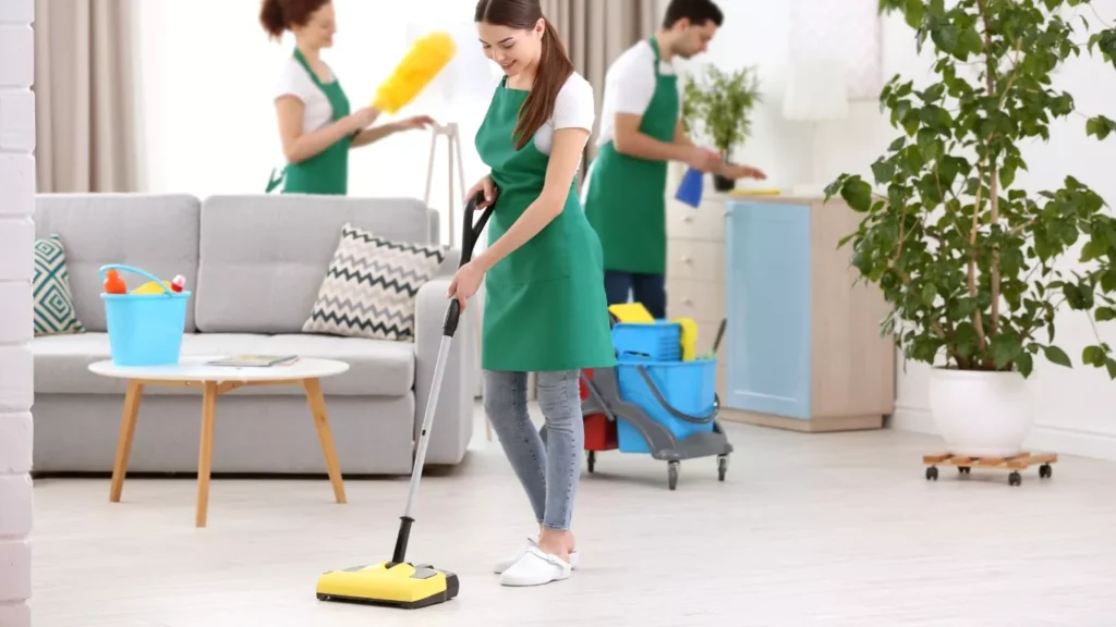Expert team providing move in move out cleaning for homes in Ajman