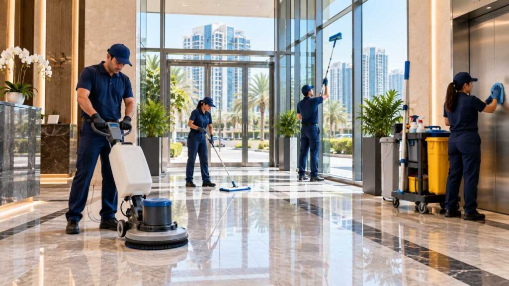 building cleaning services