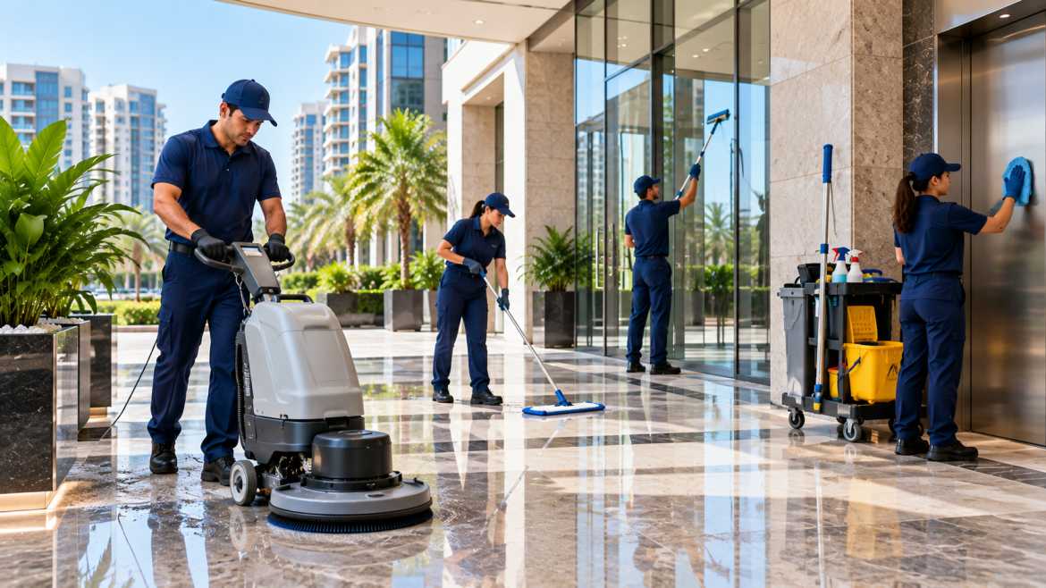 building cleaning services